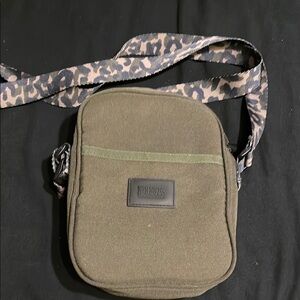 PINK Victoria's Secret Olive Green Crossbody Bag